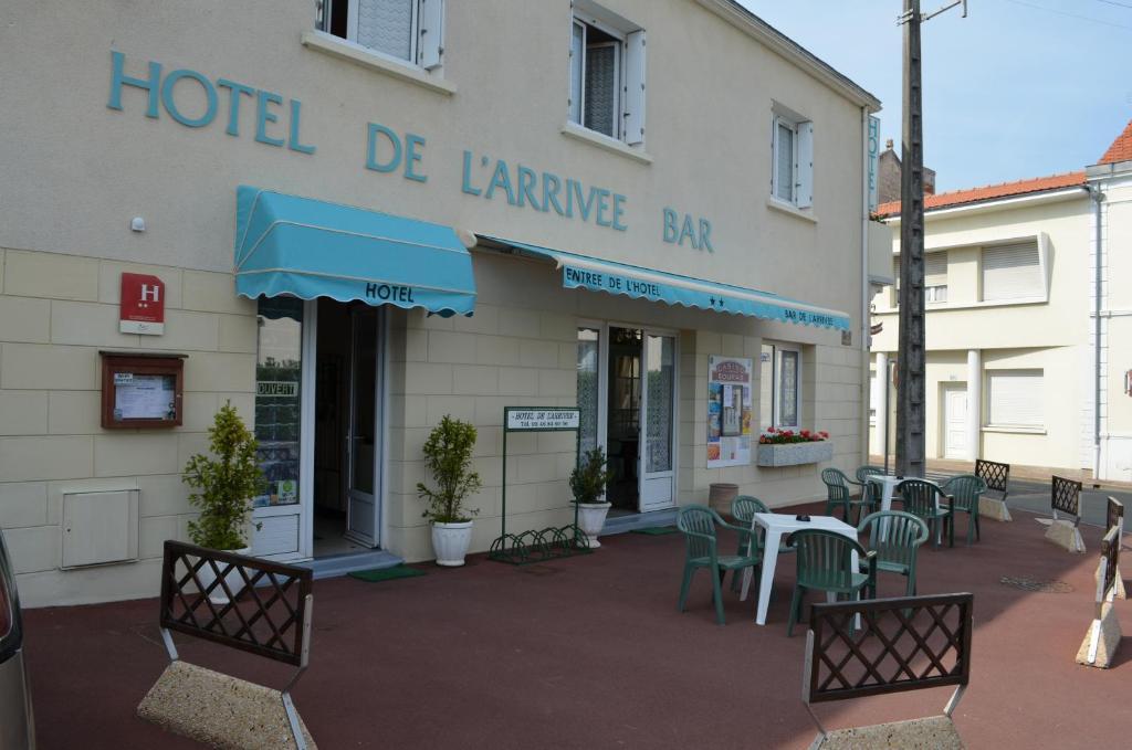 Hotel De L'Arrivee Fouras Exterior foto