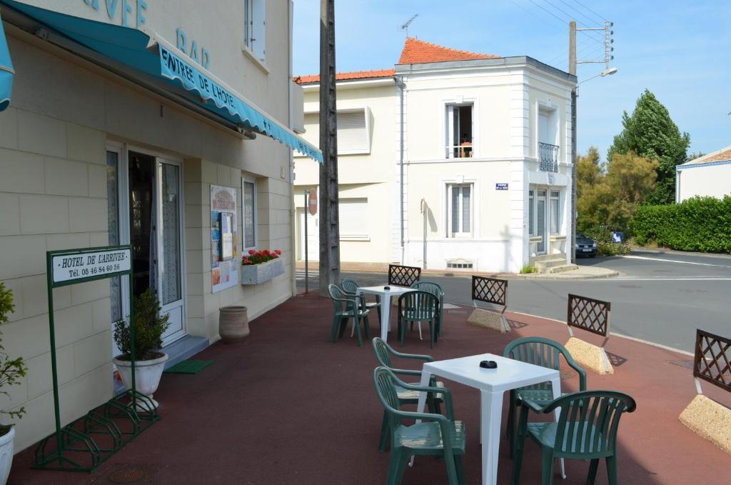 Hotel De L'Arrivee Fouras Exterior foto