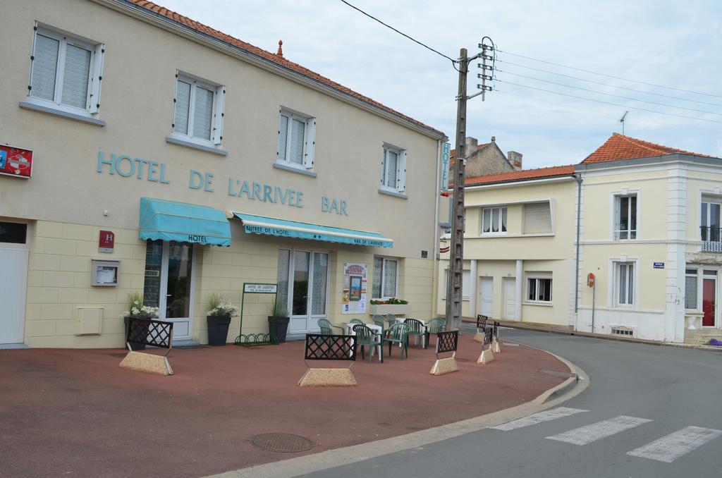 Hotel De L'Arrivee Fouras Exterior foto